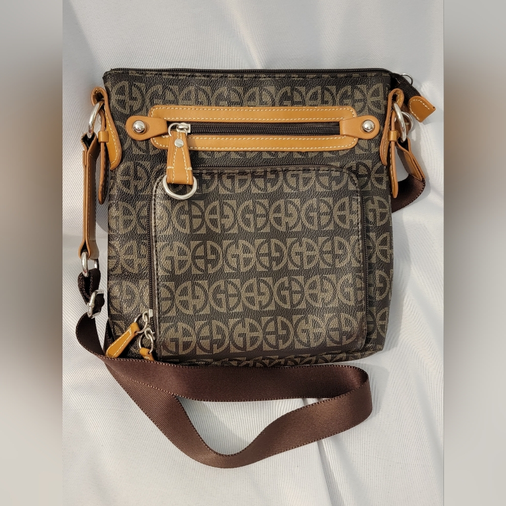 Giani Bernini Faux Leather Crossbody Bag
